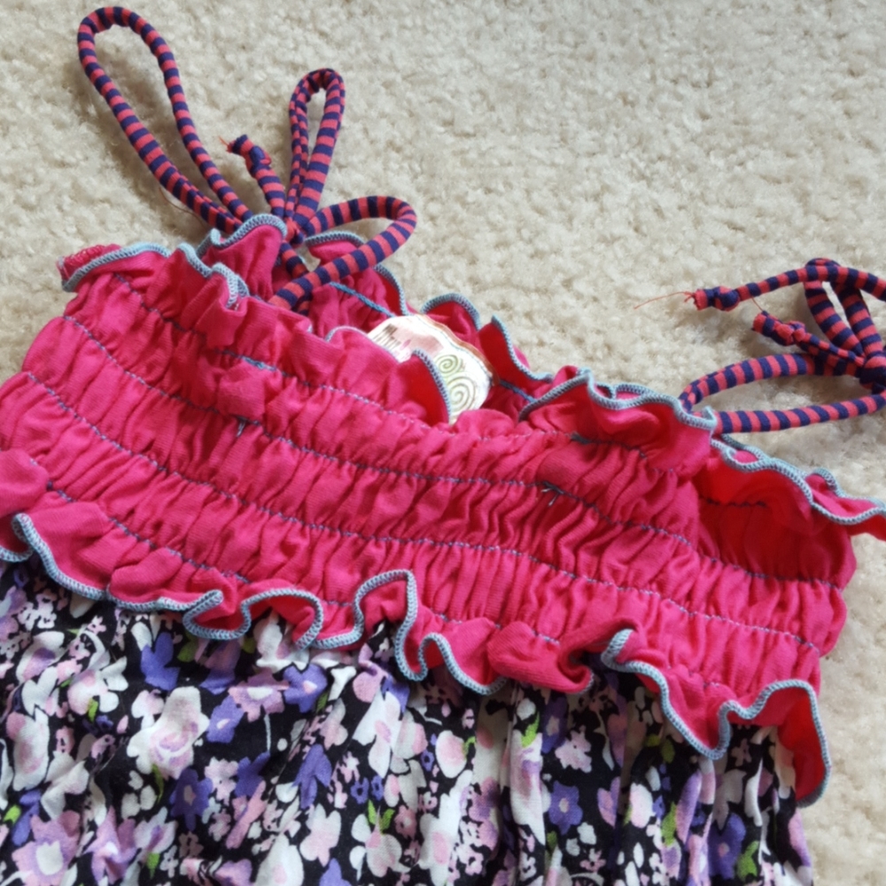 NWOT Twirls & Twigs Spaghetti Tie Maxi Dress